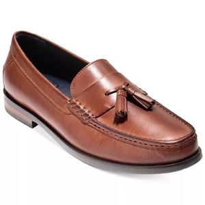 Cole Haan Men’s Leather Loafers with Tassel 12 wide